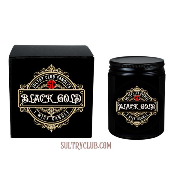 Black Gold Soy Candle - Picture 5 of 10